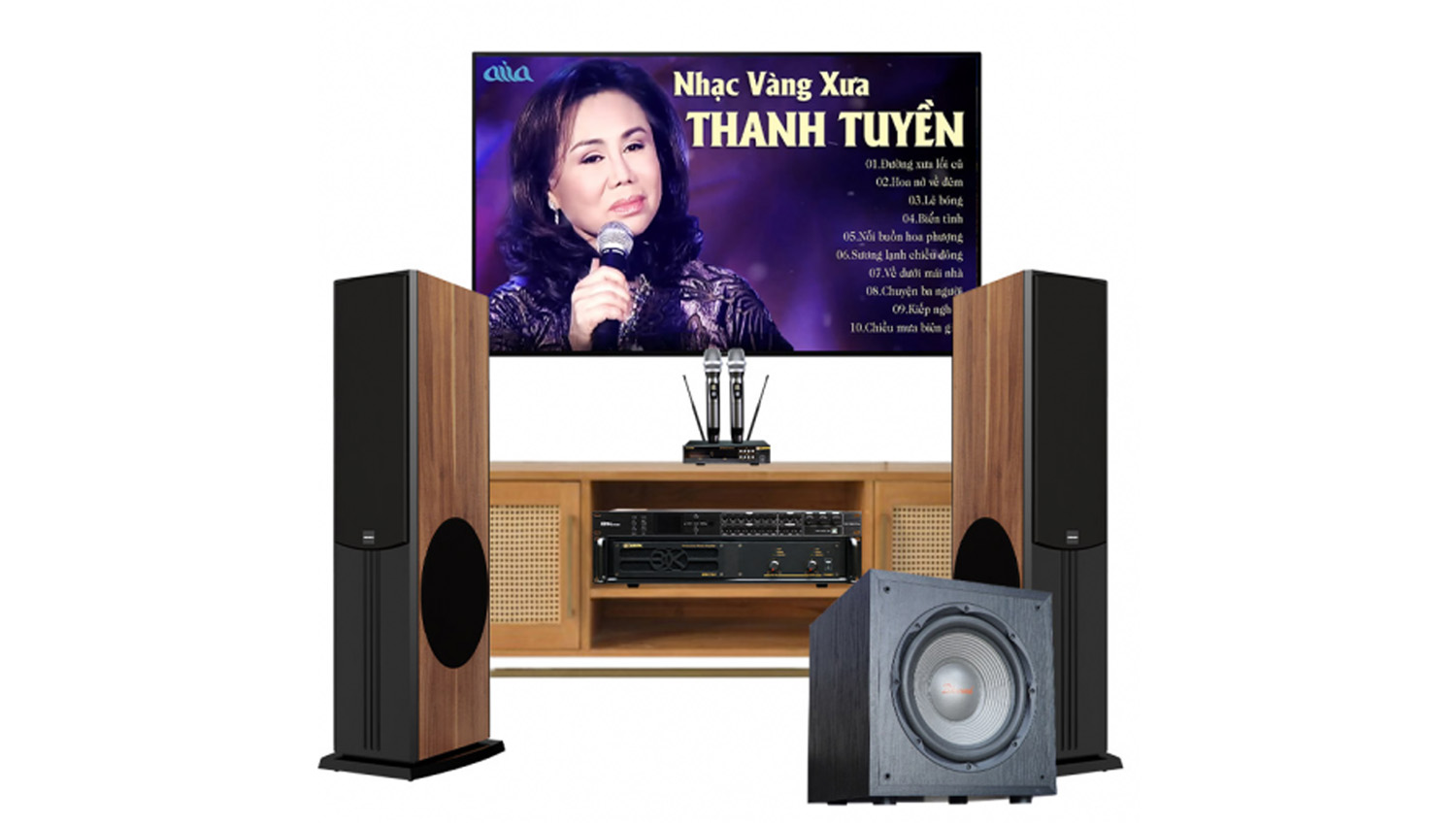 Dàn Nghe nhạc và Hát karaoke Paramax 07 chính hãng