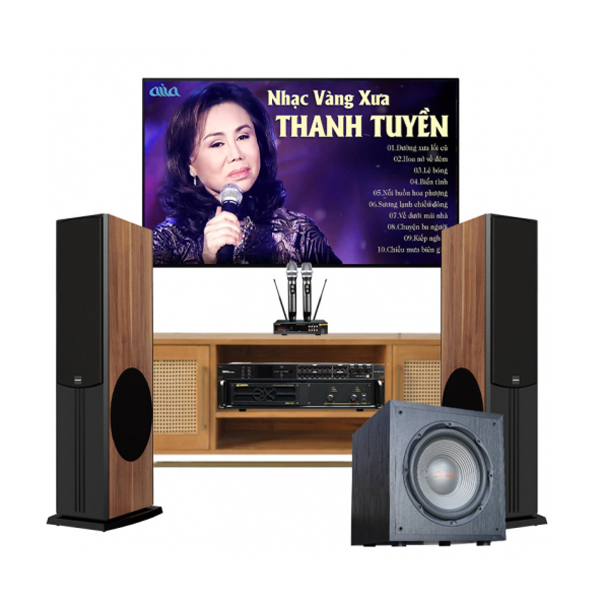 Dàn Nghe nhạc và Hát karaoke Paramax 07