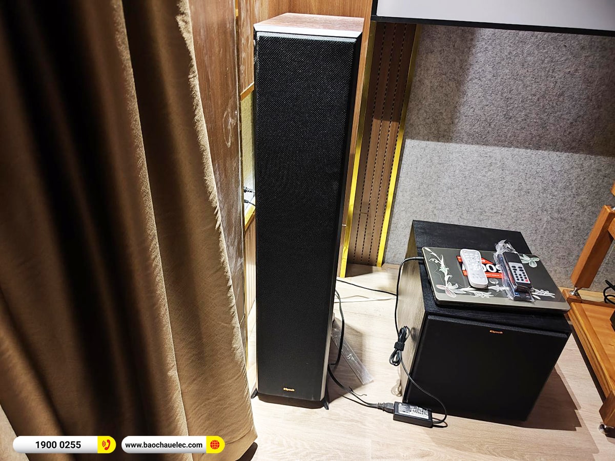 Lắp đặt d&agrave;n karaoke, nghe nhạc, xem phim hơn 168tr cho anh Hưng tại Hưng Y&ecirc;n (Klipsch RP-6000FII, RP-500M II, RP-500C II,&hellip;)