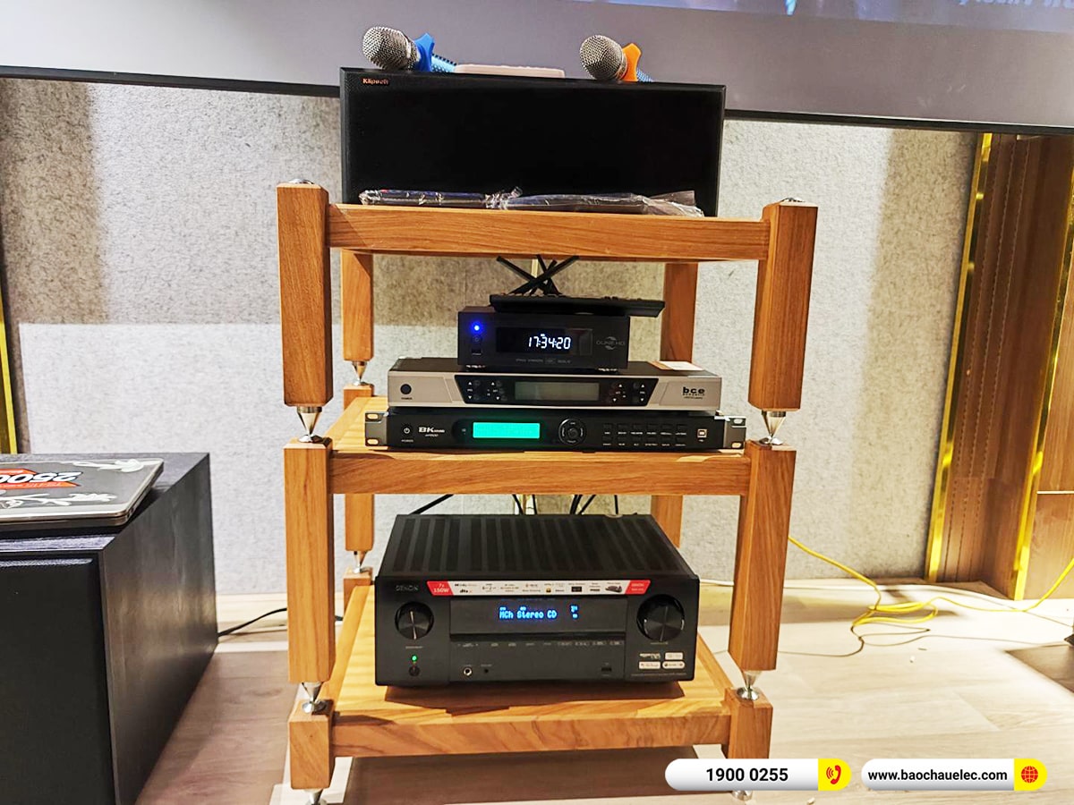 Lắp đặt d&agrave;n karaoke, nghe nhạc, xem phim hơn 168tr cho anh Hưng tại Hưng Y&ecirc;n (Klipsch RP-6000FII, RP-500M II, RP-500C II,&hellip;)