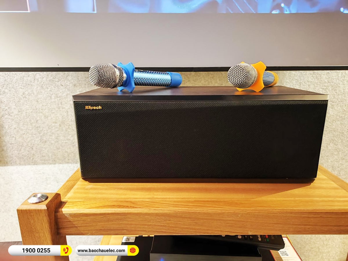 Lắp đặt d&agrave;n karaoke, nghe nhạc, xem phim hơn 168tr cho anh Hưng tại Hưng Y&ecirc;n (Klipsch RP-6000FII, RP-500M II, RP-500C II,&hellip;)