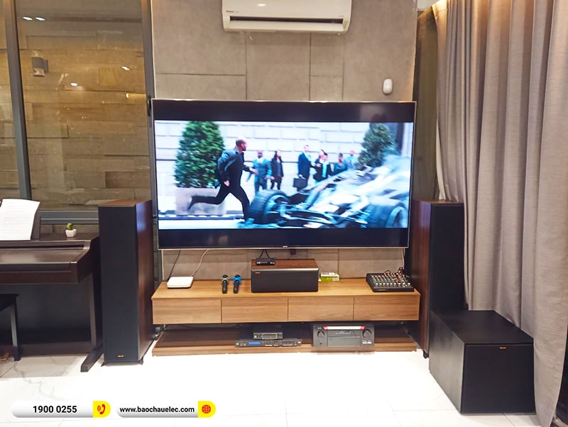 Lắp đặt d&agrave;n nghe nhạc, xem phim gần 122tr cho anh Hải tại H&agrave; Nội 
