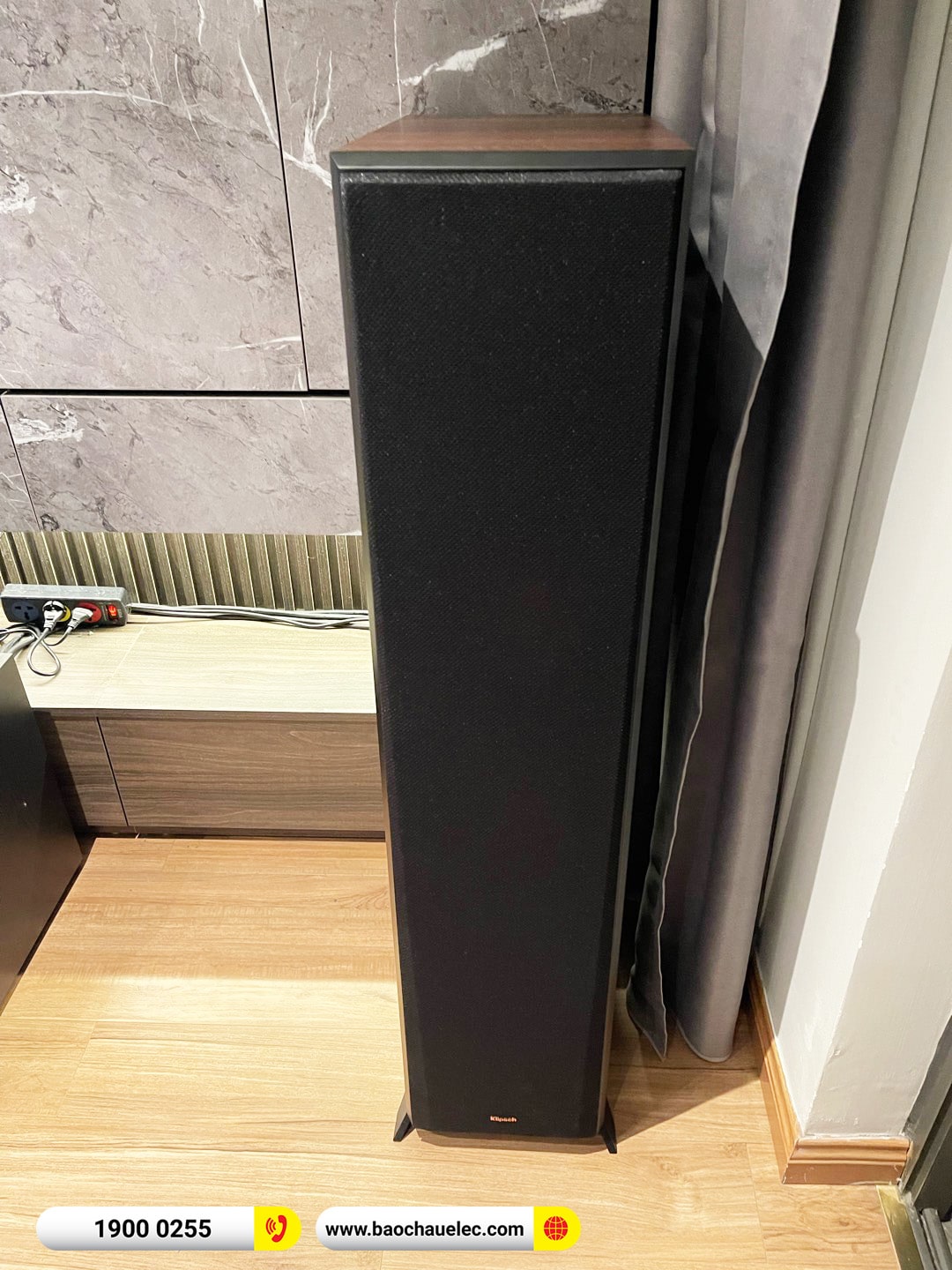 Lắp đặt d&agrave;n nghe nhạc, xem phim hơn 90tr cho anh Huy tại Quảng Ninh (Klipsch RP-6000F II, RP-500M II, RP-500C II,&hellip;) 