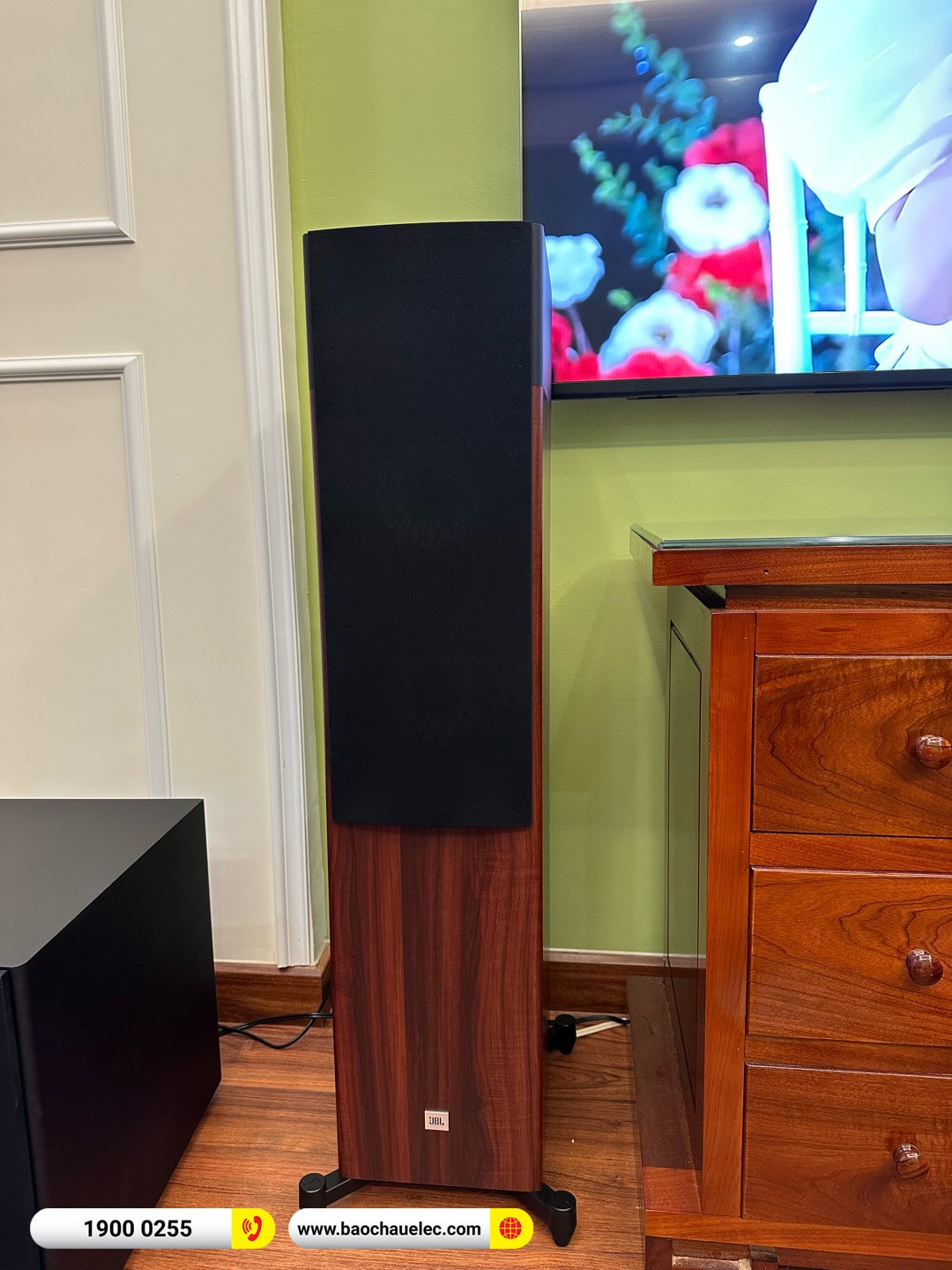 Lắp đặt nghe nhạc, xem phim JBL hơn 57tr cho anh Thuần tại H&agrave; Nội 