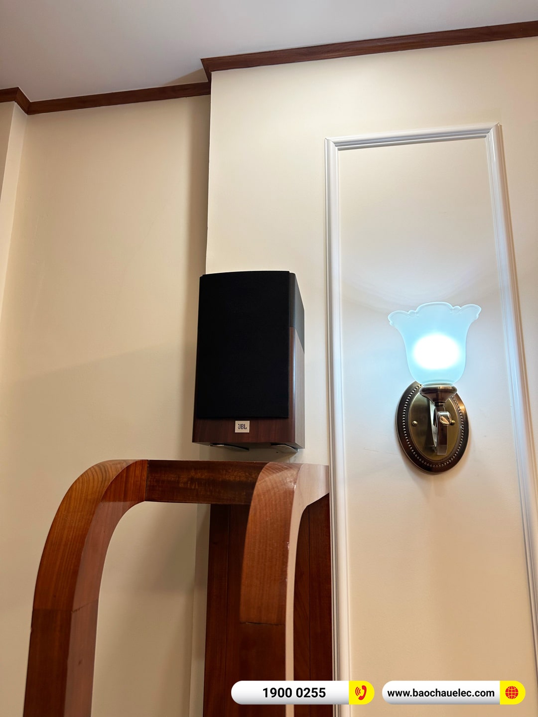 Lắp đặt nghe nhạc, xem phim JBL hơn 57tr cho anh Thuần tại H&agrave; Nội 