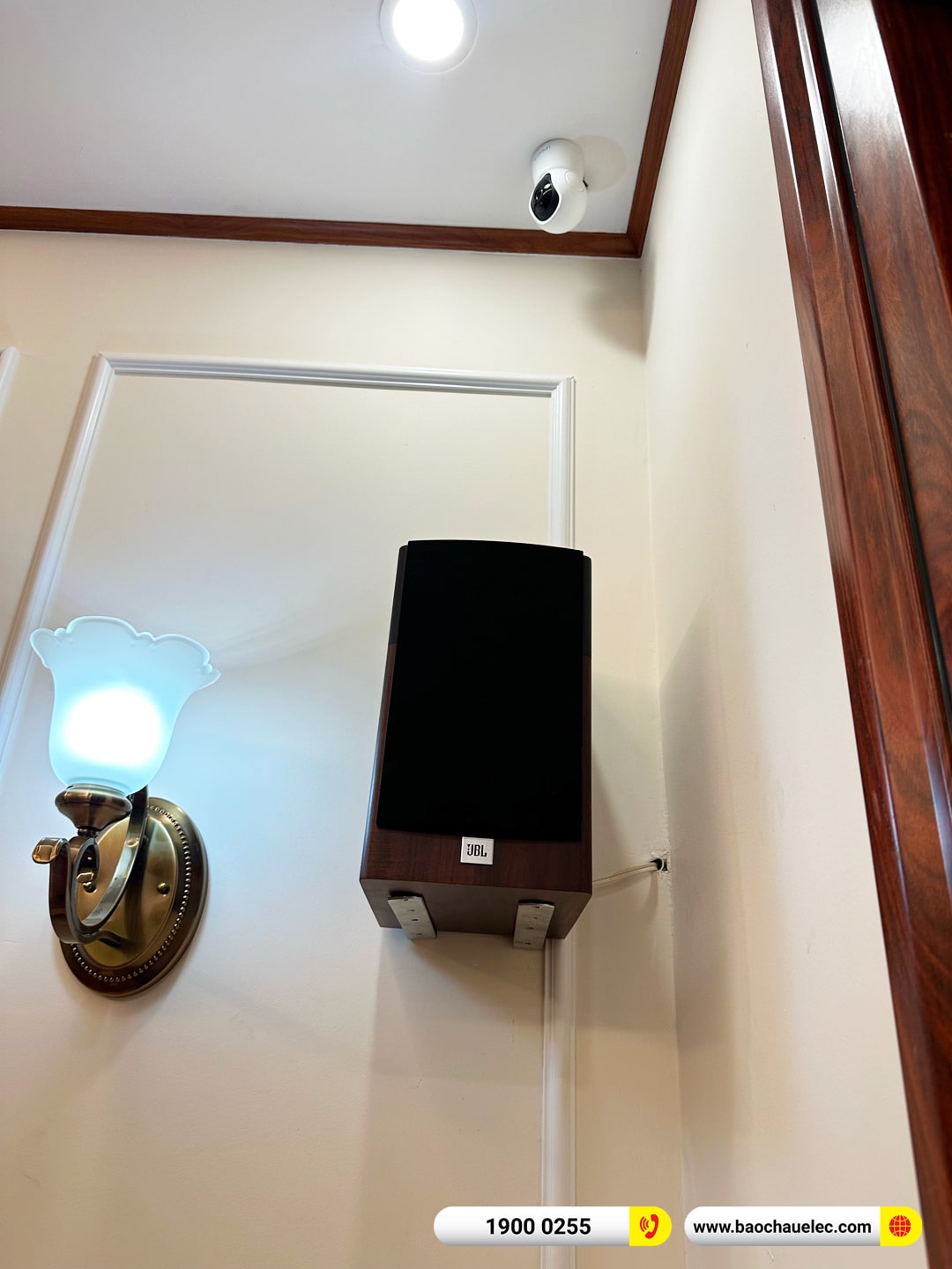 Lắp đặt nghe nhạc, xem phim JBL hơn 57tr cho anh Thuần tại H&agrave; Nội 