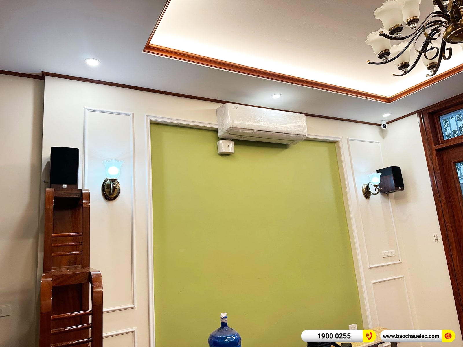 Lắp đặt nghe nhạc, xem phim JBL hơn 57tr cho anh Thuần tại H&agrave; Nội 