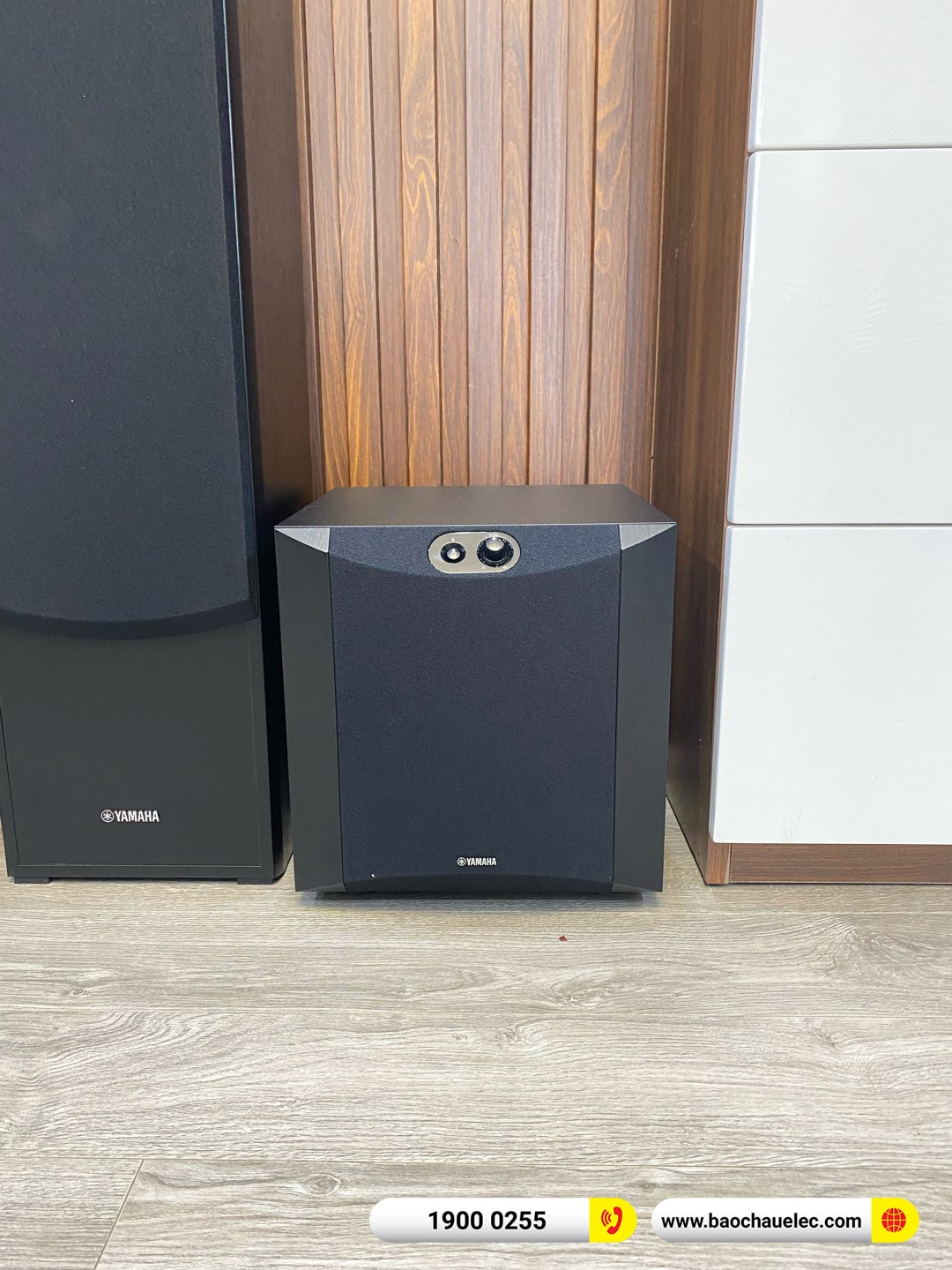Lắp đặt d&agrave;n nghe nhạc Yamaha gần 21tr cho anh Đản tại H&agrave; Nội (Yamaha NS-F51, Denon PMA-600NE, Yamaha SW200)