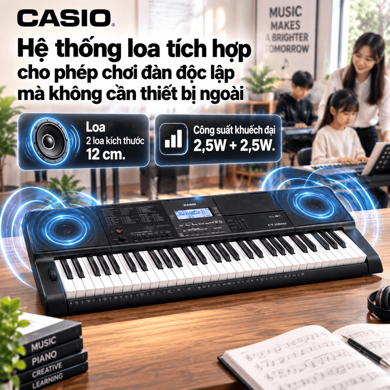 Đàn organ Casio CT-X800