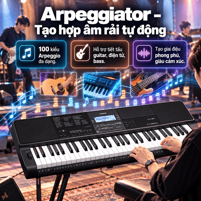 Đàn organ Casio CT-X800