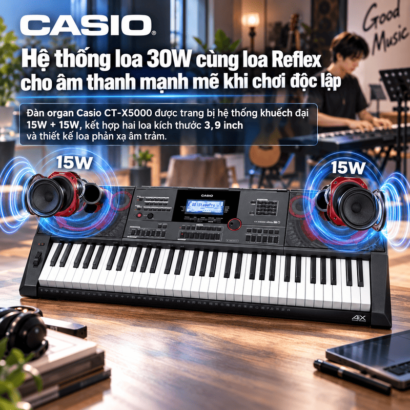 Đàn organ Casio CT-X5000