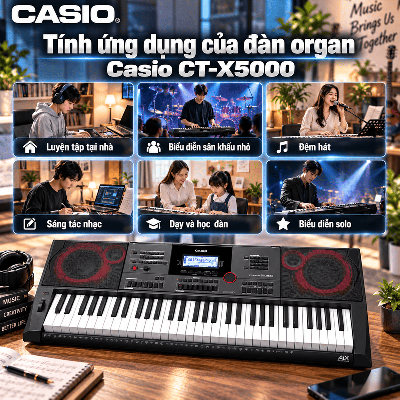 Đàn organ Casio CT-X5000