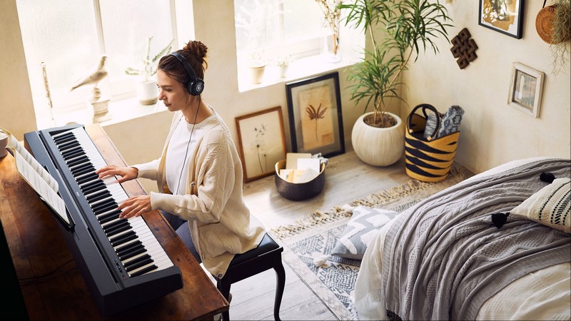 Đ&agrave;n piano Yamaha P-45