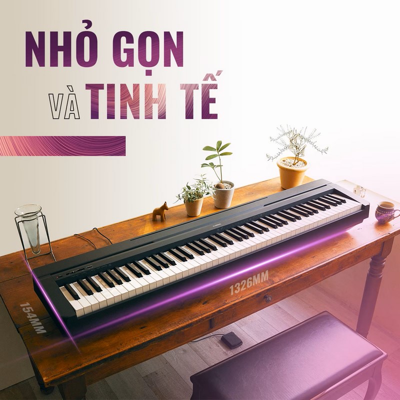 Đ&agrave;n piano Yamaha P-45