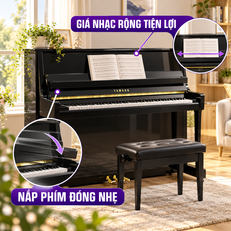 Đàn piano Yamaha B20