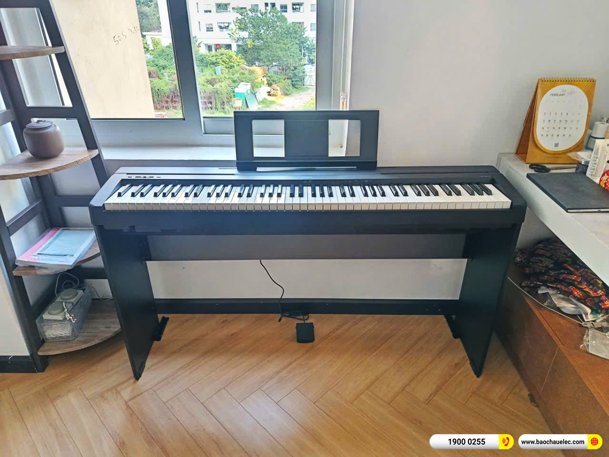 B&agrave;n giao Đ&agrave;n Piano Yamaha P45 hơn 10tr cho anh Ki&ecirc;n tại H&agrave; Nội 