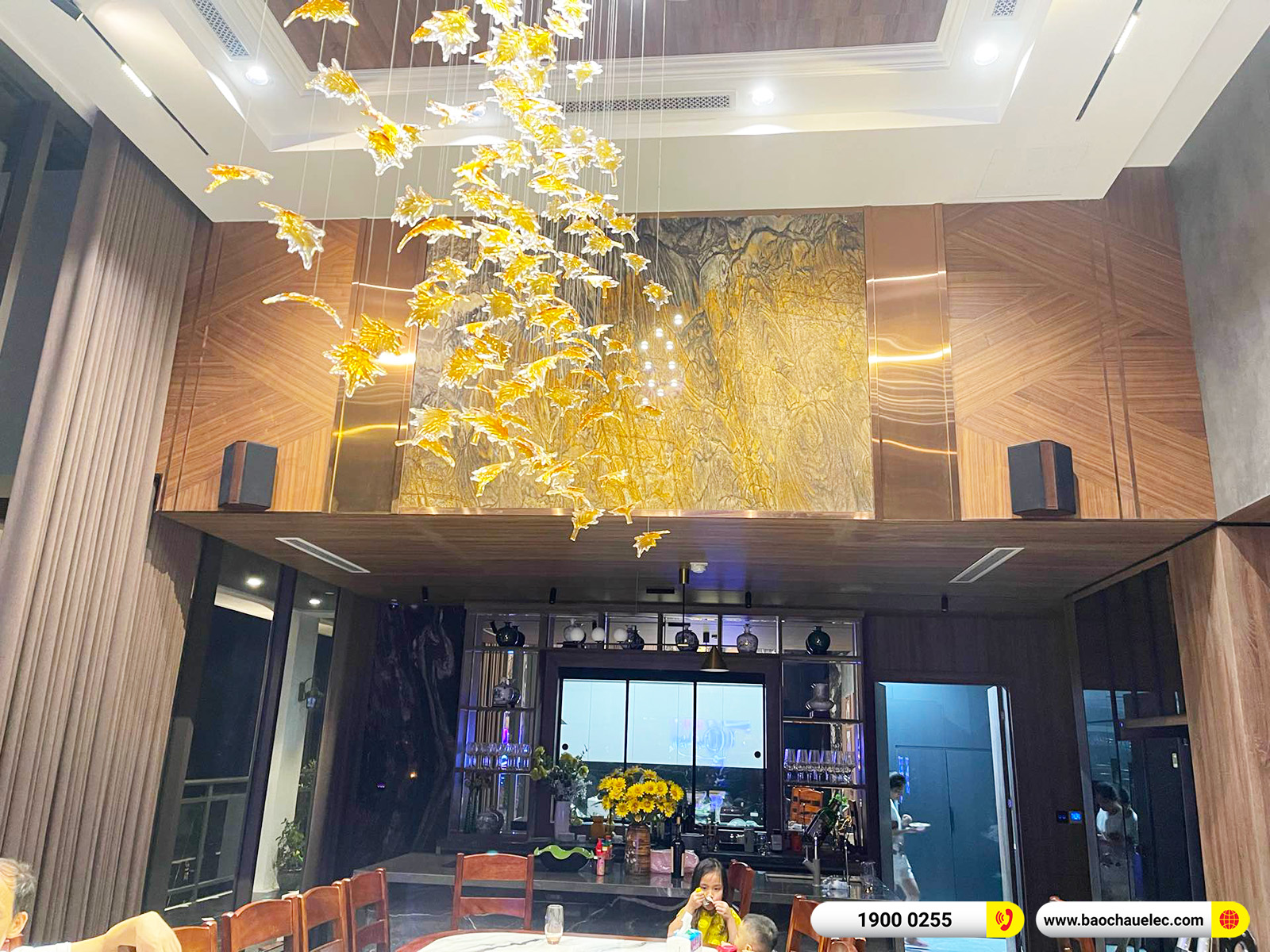 Lắp đặt d&agrave;n nghe nhạc, xem phim hơn 116tr cho anh Chương tại Ninh B&igrave;nh