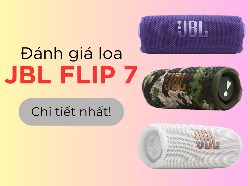 đánh giá loa JBL Flip 7