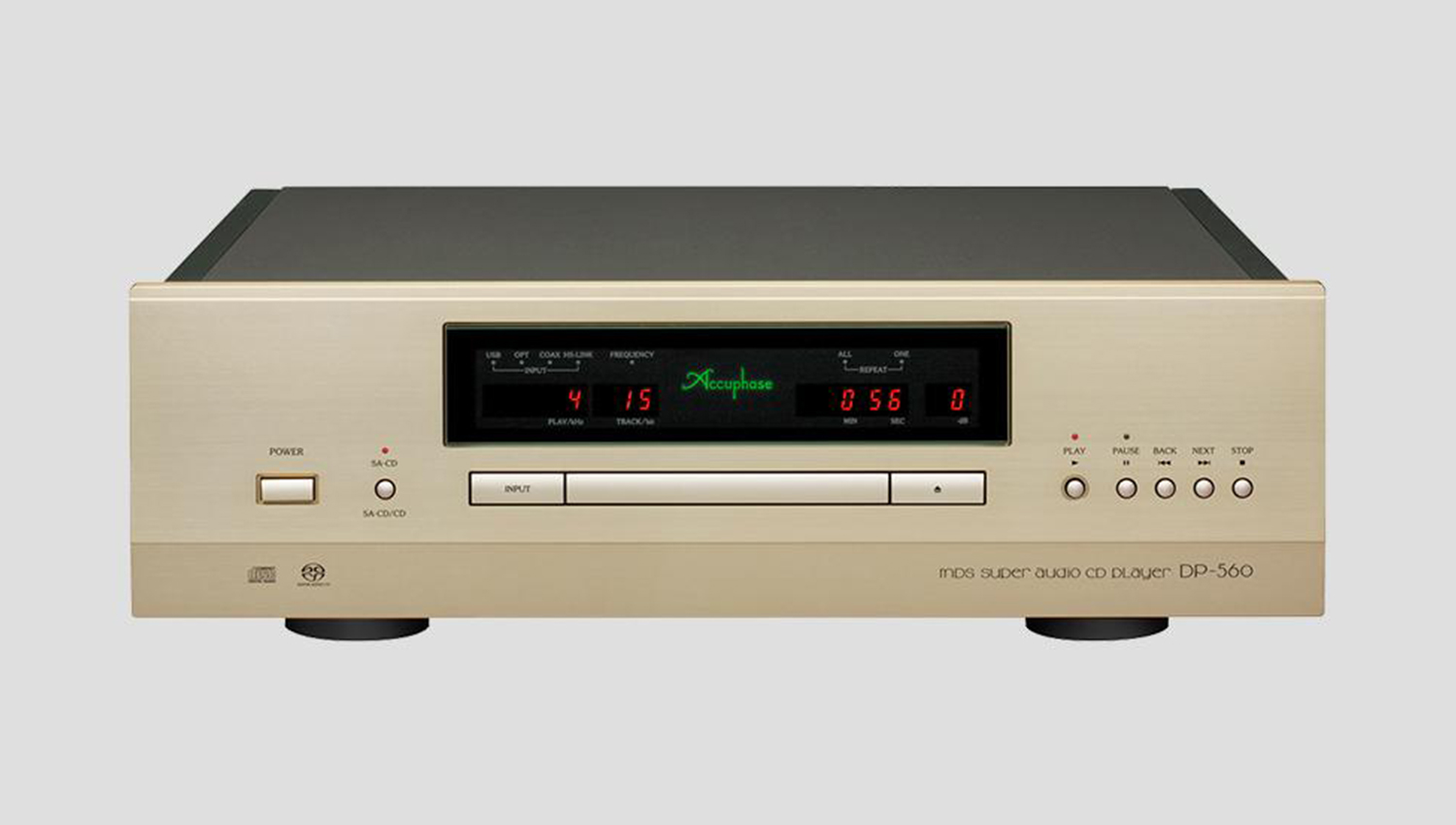 mặt trước Đầu CD Accuphase DP560