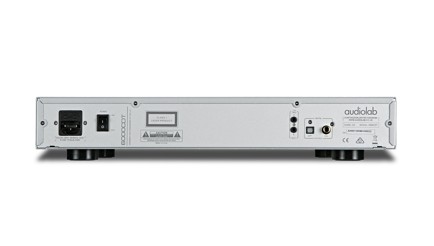mặt sau Đầu CD Audiolab 6000CDT