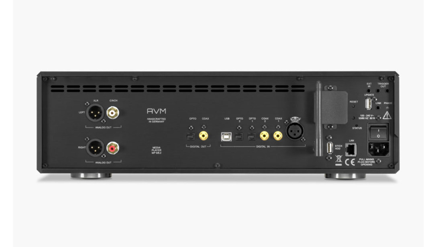 Mặt sau Đầu CD AVM Ovation MP 6.3