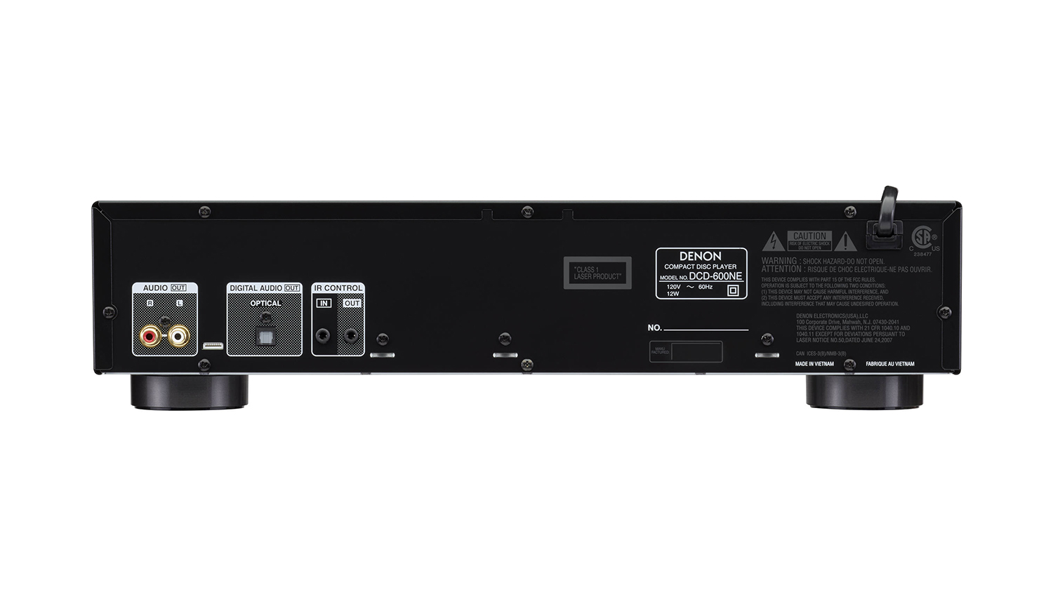 mặt sau Đầu Denon DCD-600NE