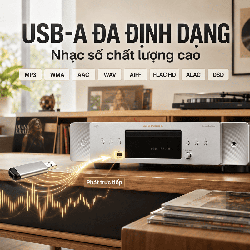 Đầu CD Marantz CD 70