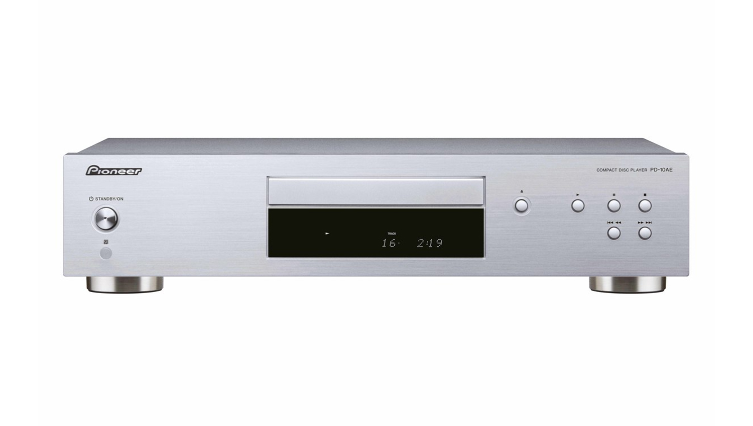 Đầu CD Pioneer PD-10AE màu bạc