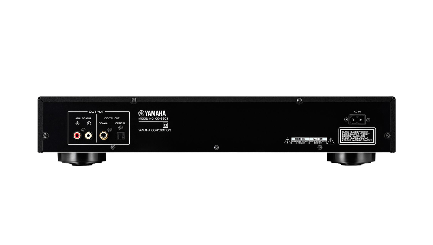 mặt sau Đầu CD Yamaha CD-S303