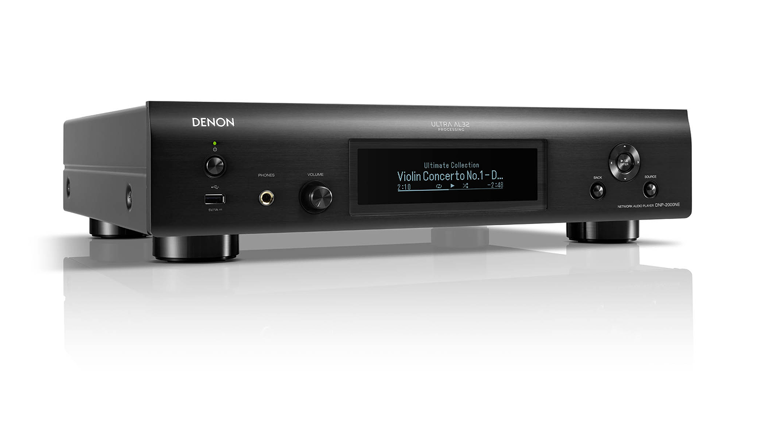 Đầu phát Streaming nhạc số Denon DNP-2000NE màu đen