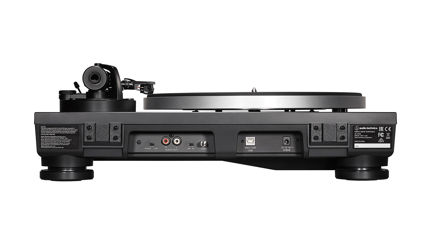 mặt sau Đầu đĩa than Audio Technica AT LP7