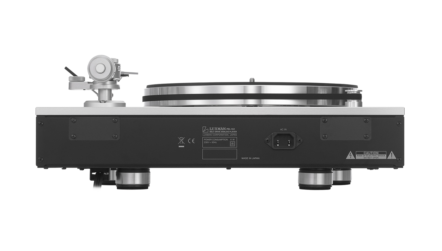 mặt sau Đầu đĩa than Luxman PD-151