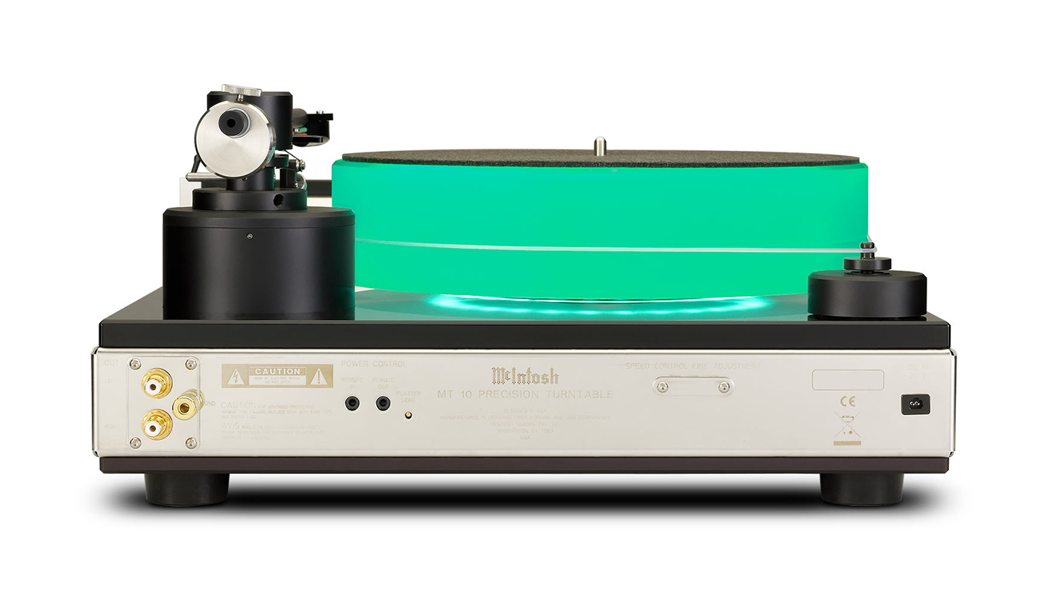 mặt sau Đầu đĩa than McIntosh MT10