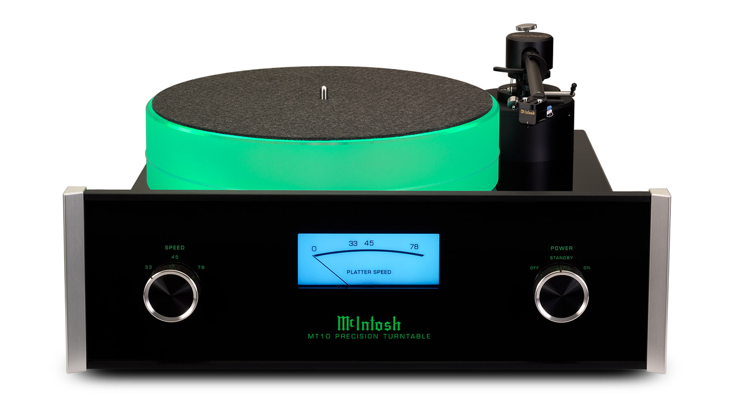 mặt trước Đầu đĩa than McIntosh MT10