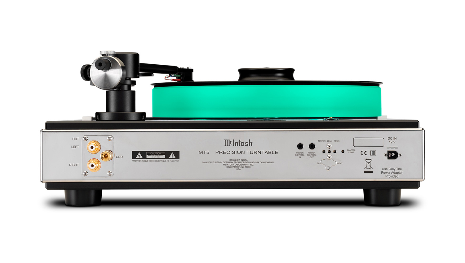 mặt sau Đầu đĩa than McIntosh MT5