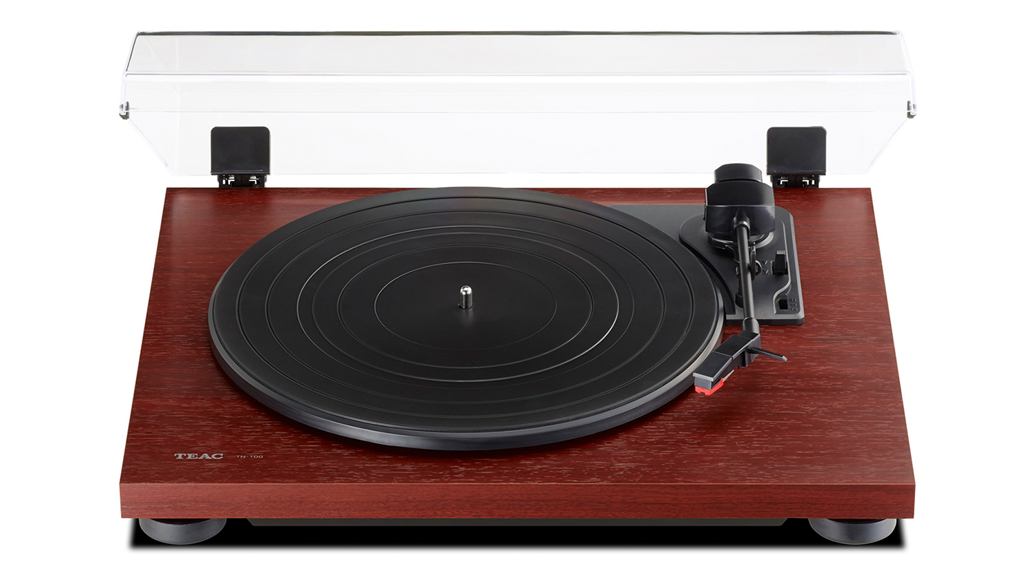 Mặt trước Đầu đĩa than Teac TN 100 màu cherry