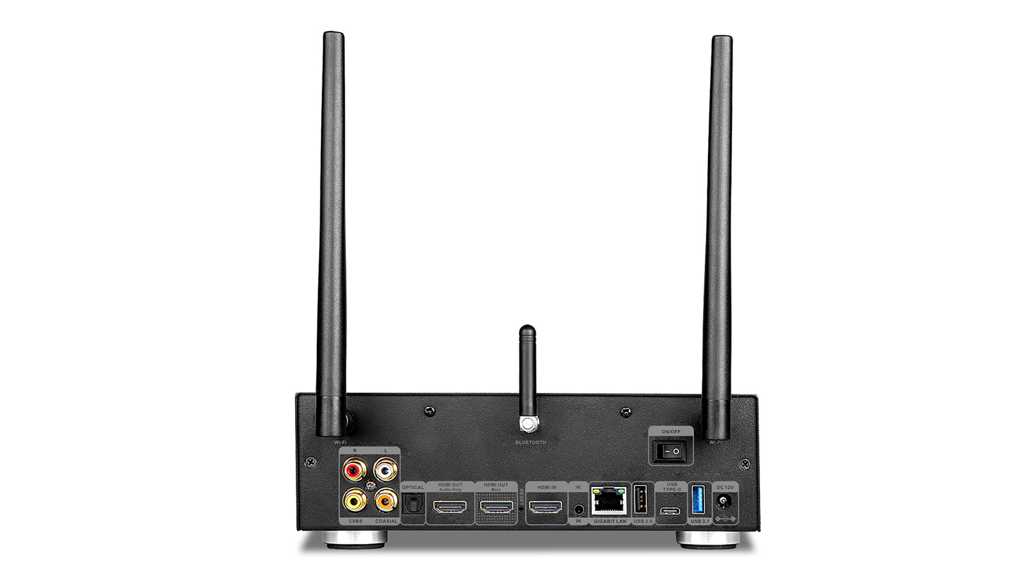 mặt sau Đầu Dune HD Pro 4K Plus II