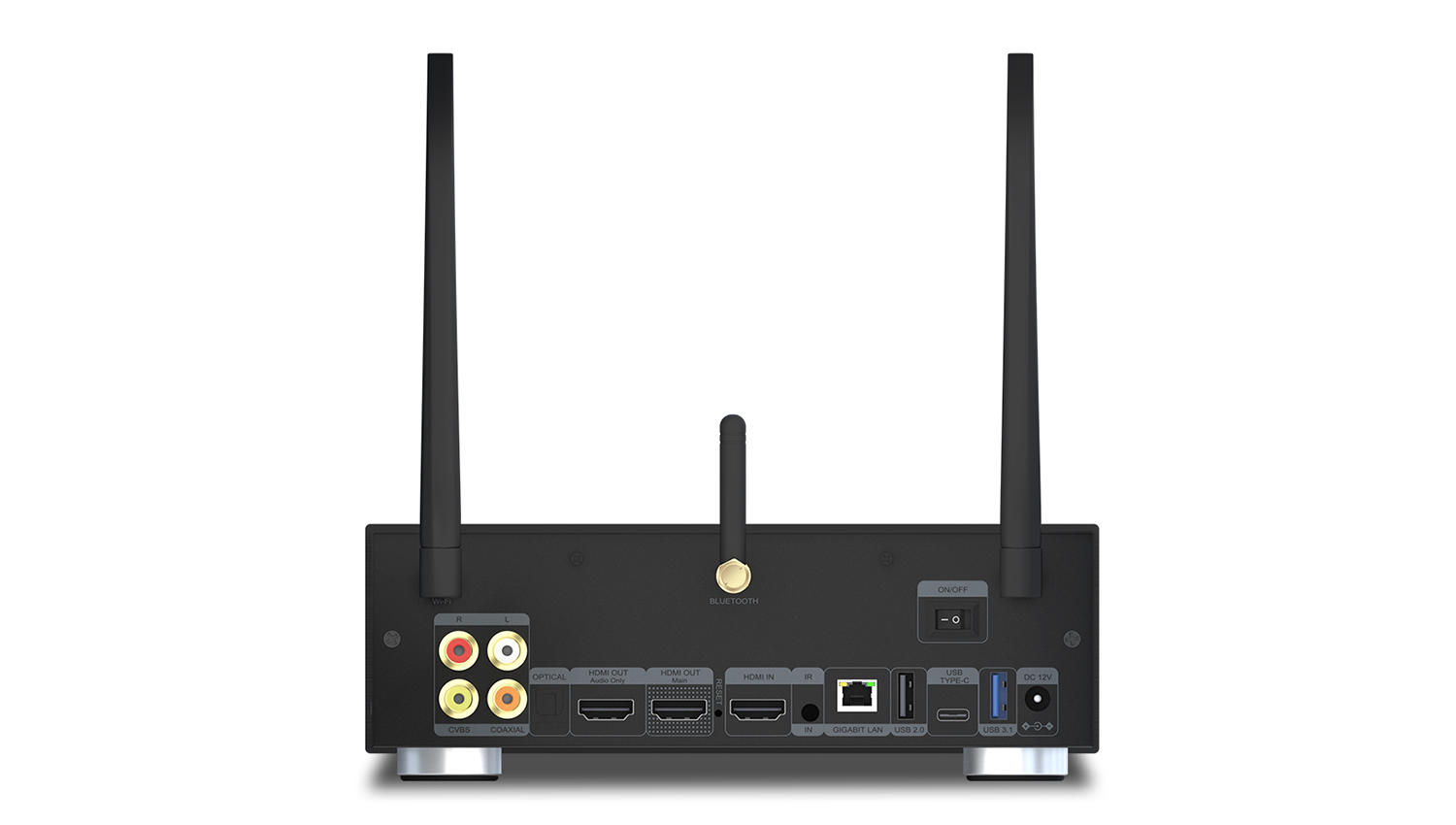 mặt sau Đầu Dune HD Pro Vision 4K Solo