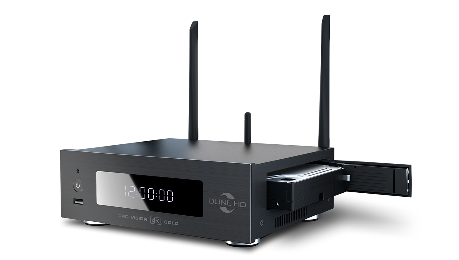 mặt bên Đầu Dune HD Pro Vision 4K Solo