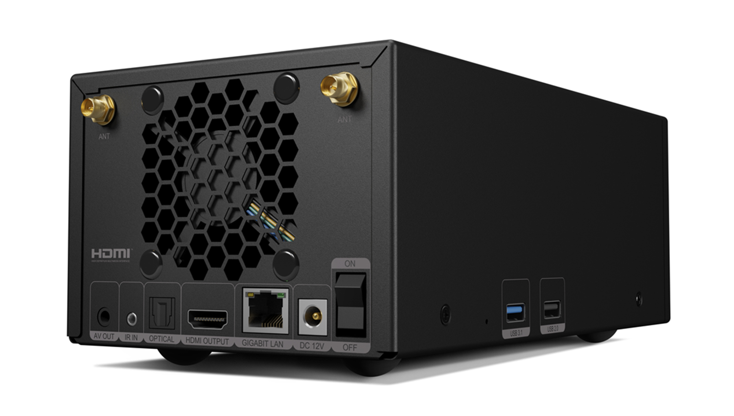 góc nghiêng phía sau Đầu Dune HD Real Vision 4K Duo
