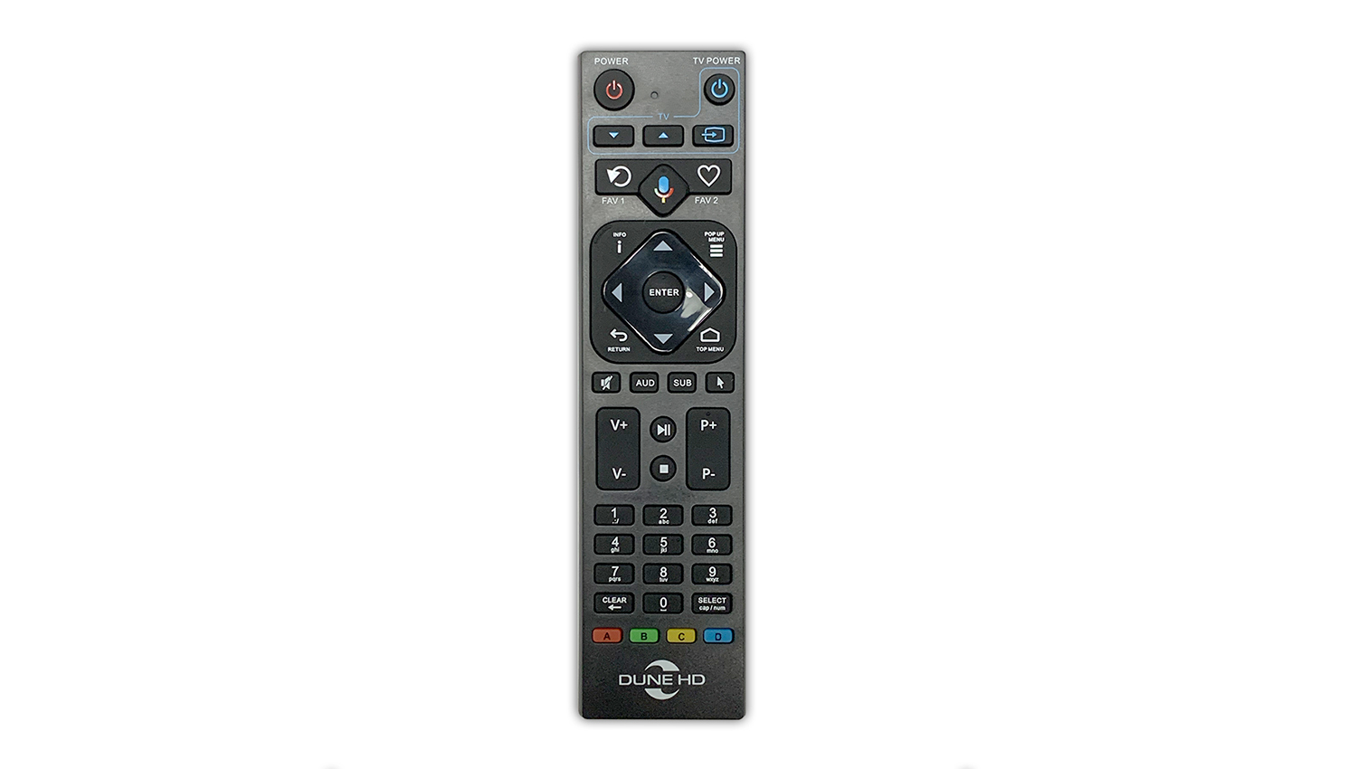 điều khiển Đầu Dune HD Real Vision 4K Duo