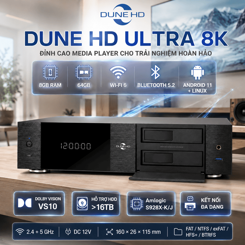 Đầu Dune HD Ultra 8K