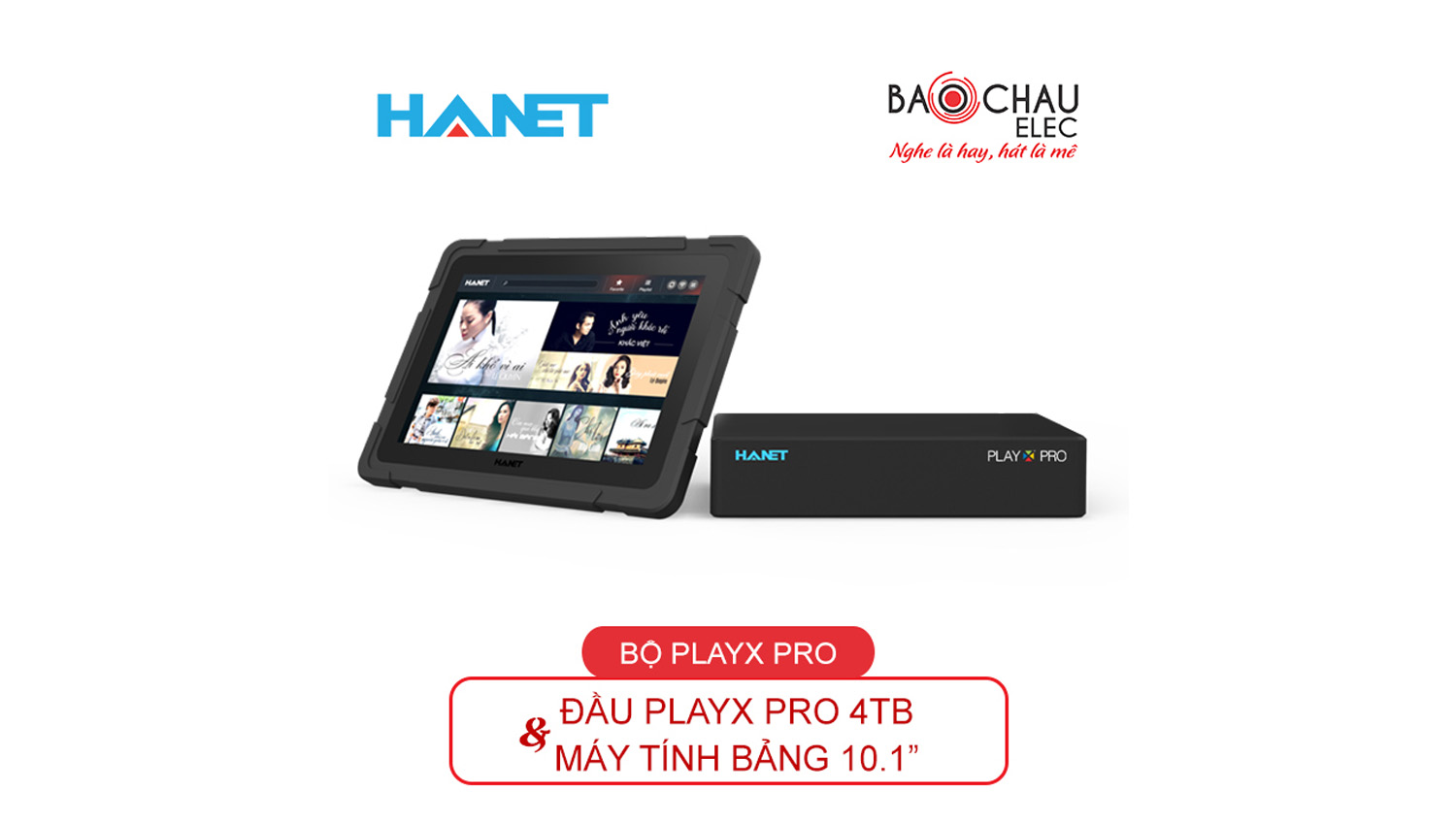 Combo Hanet (đầu PlayX Pro 4TB + Smarlist 10inch)