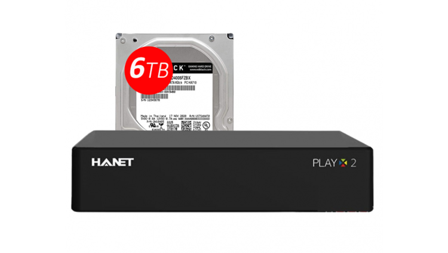 Đầu karaoke Hanet PlayX-2 6TB