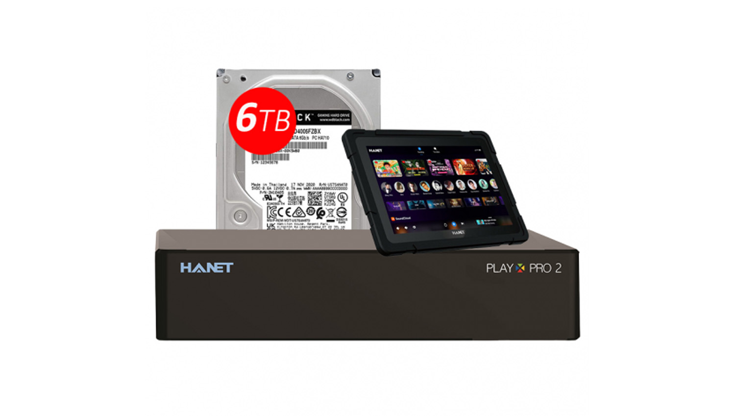 Đầu karaoke Hanet PlayX Pro 2 6TB