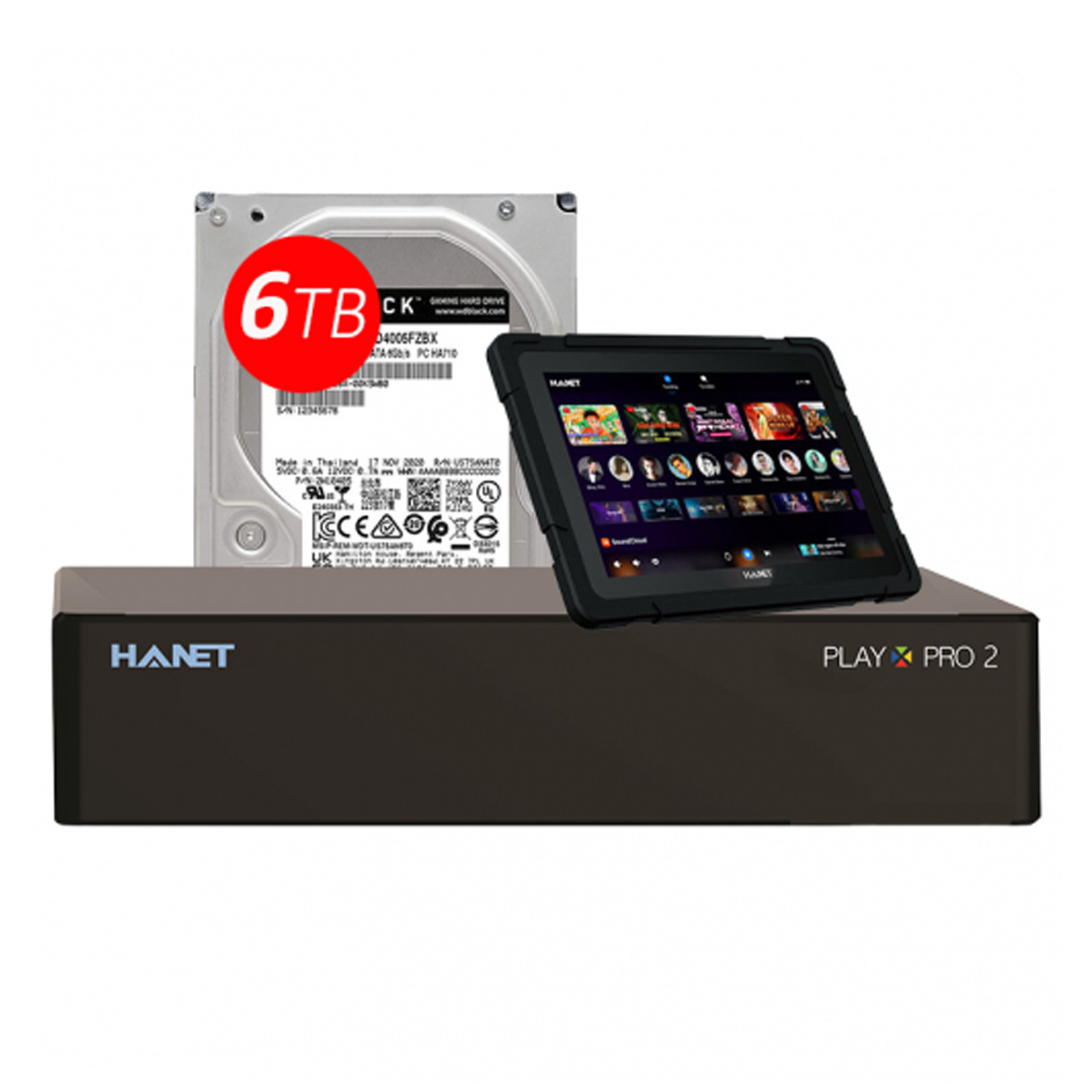 Đầu karaoke Hanet PlayX Pro 2 6TB