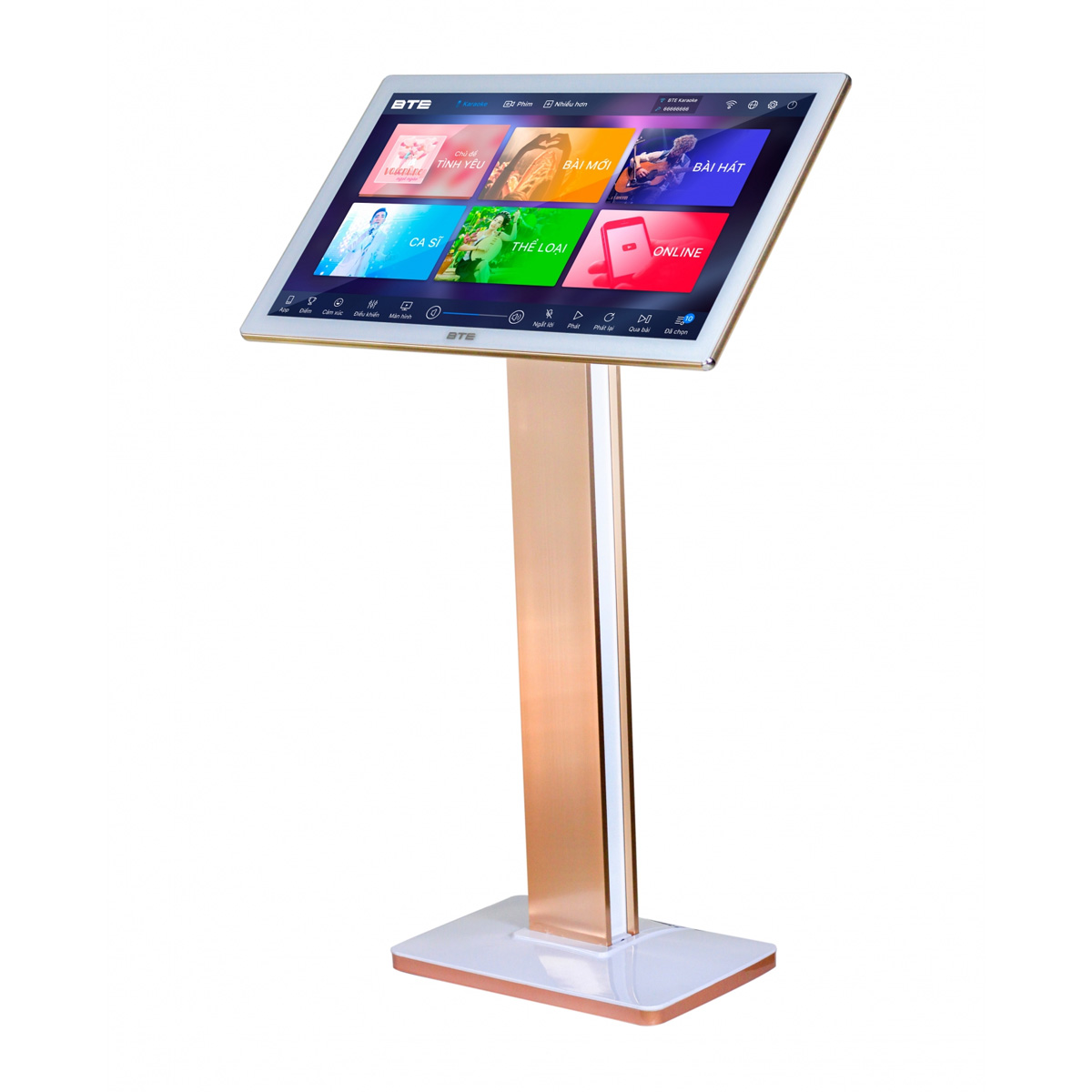 Đầu karaoke liền màn hình BTE E688