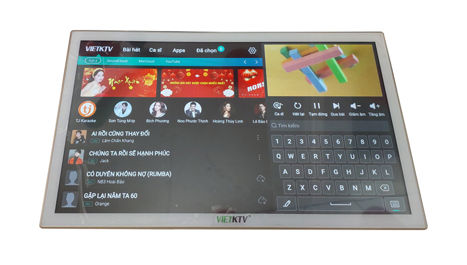 Đầu liền màn VietKTV AIO20