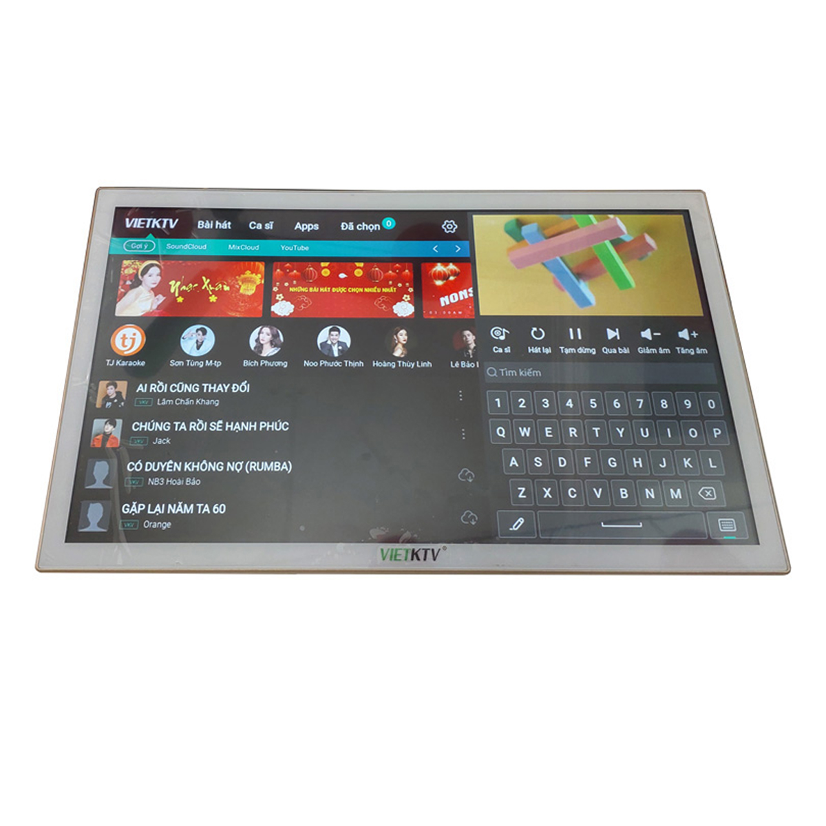 Đầu liền màn VietKTV AIO23