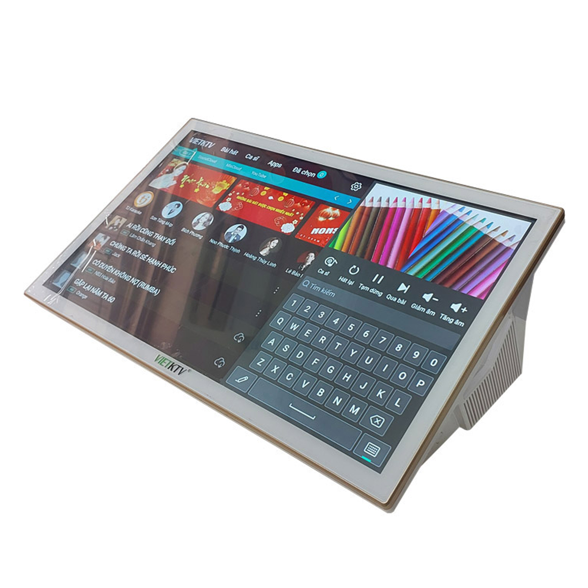 Đầu liền màn VietKTV AIO23